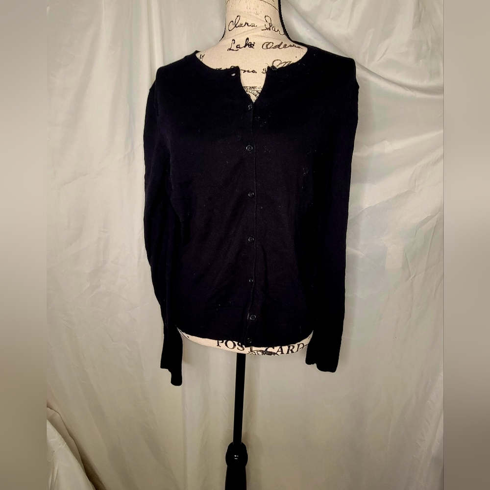 Gap black cardigan sweater XL